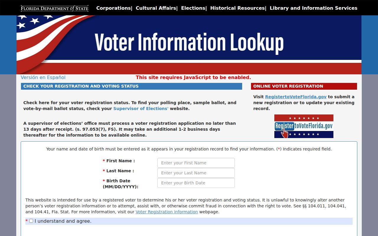St. Cloud residents directory Florida voter lookup